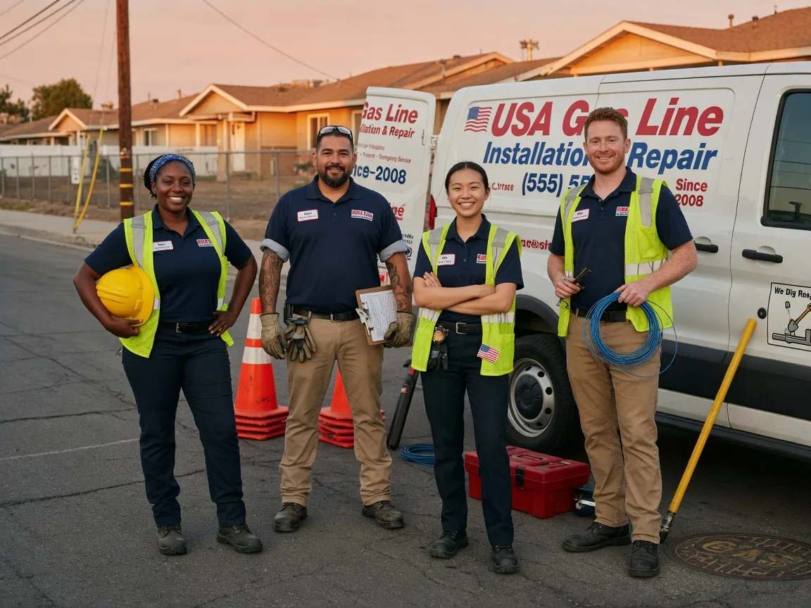 Gas Line Installation company in Fredonia, TX